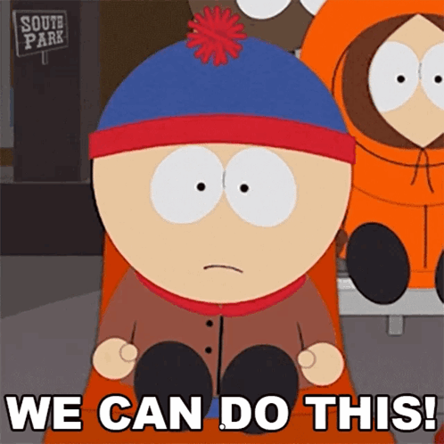 Stanley From South Park Says We Can Do This In A Cartoon GIF