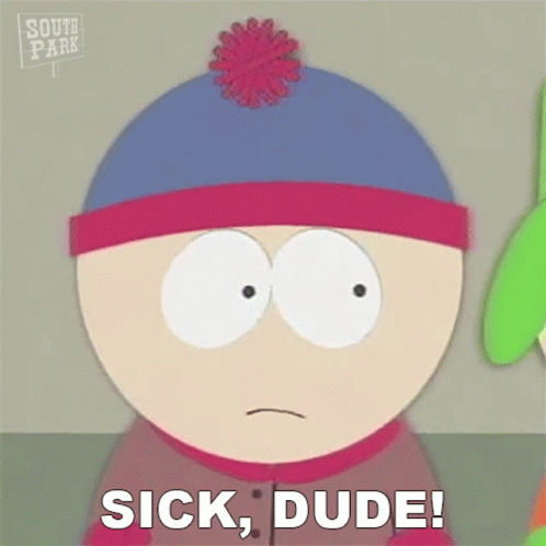 Stanley From South Park Sick Dude