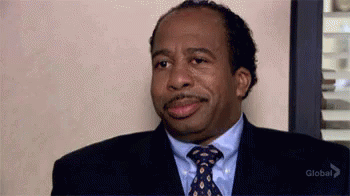 Stanley Hudson Chuckles GIF