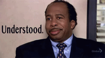 Stanley Hudson Understood GIF