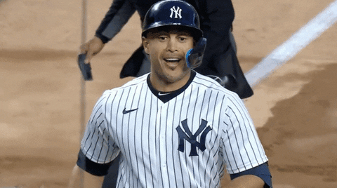 Stanton Slow Motion Running High Five GIF