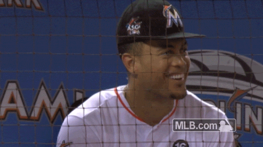 Stanton Wearing Cap Laughing GIF