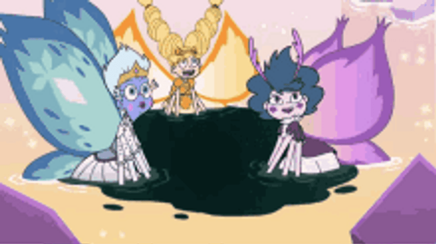 Star Butterfly Vs. Forces Of Evil Butterfly Forms GIF