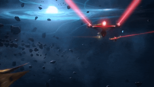 Star Fox Nintendo Aircrafts Zooming GIF