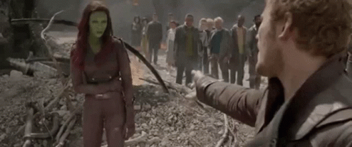Star Lord What Asking For Gamora's Hand GIF