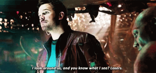 Star Lord What Being Loser GIF