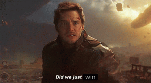 Star Lord What Did We Just Win GIF