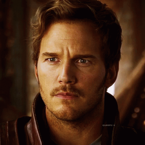 Star Lord What On A Serious Scene GIF