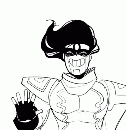 Star Platinum Goodbye Smile GIF