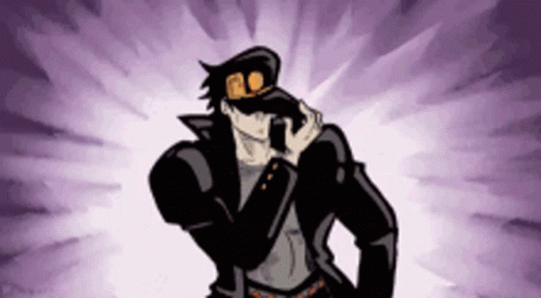 Star Platinum Jotaro Kujo Cool Dance GIF