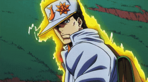 Star Platinum With Sadao Kujo Entrance GIF