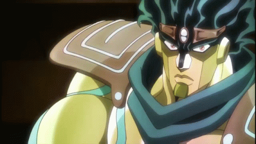 Star Platinum Jotaro Kujo Power Punch GIF