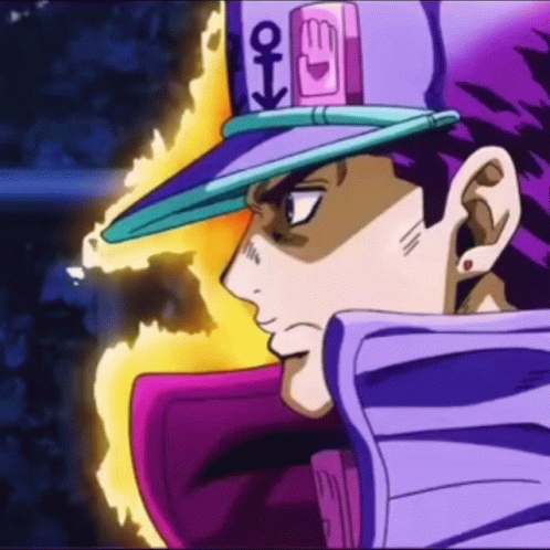 Star Platinum Final Clash With The World GIF