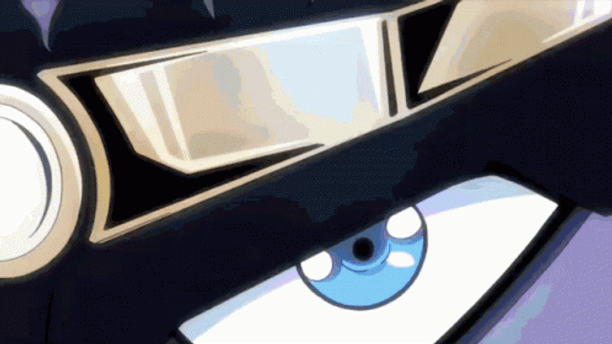 Star Platinum Flexing While Throwing Things GIF