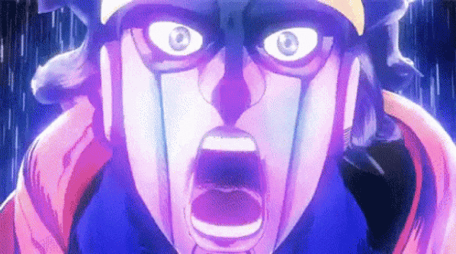 Star Platinum Getting Ready To Be Block GIF