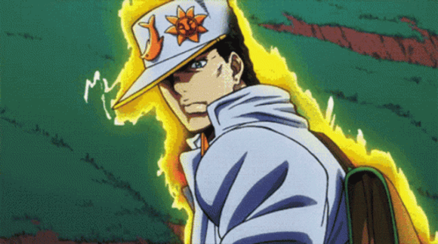Star Platinum With Sadao Kujo Entrance GIF