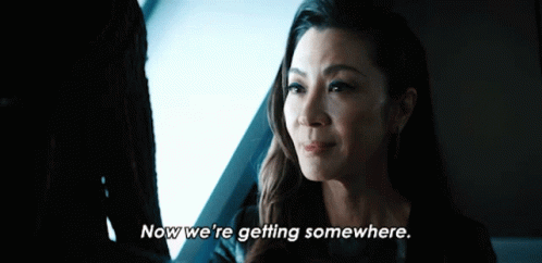 Star Trek Discovery Getting Somewhere GIF