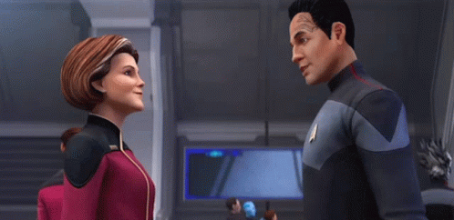 Star Trek Prodigy Eps Reveal Janeway And Chakotay GIF