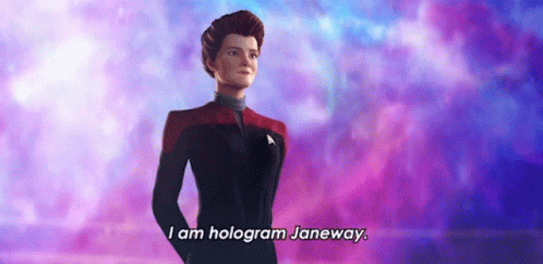 Star Trek Prodigy Kathryn Janeway GIF