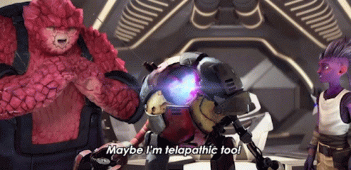 Star Trek Prodigy State Maybe I'm Telepathic Too GIF