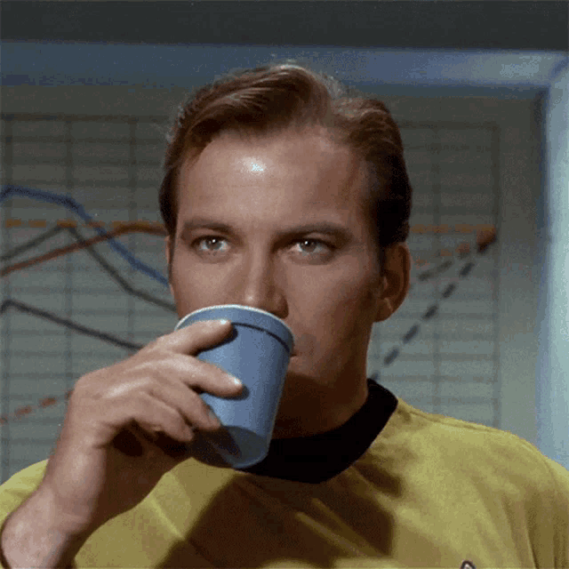 Star Trek Series James Kirk Realization GIF