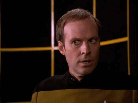 Star Trek Suspicious Reginald Barclay Asking How GIF