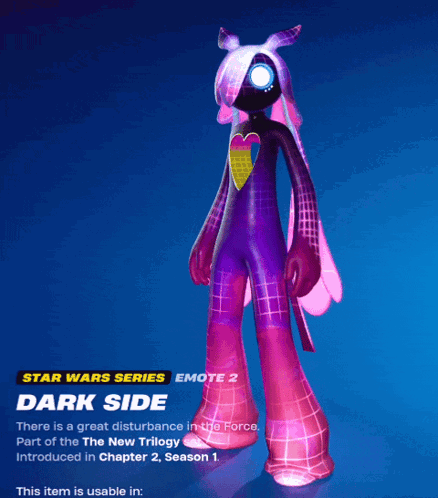 Star Wars Dark Side Emote