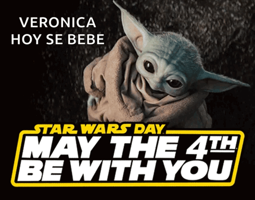 Star Wars Day Poster Baby Yoda