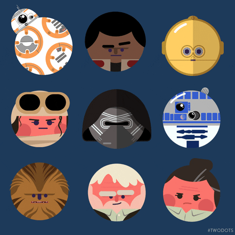 Star Wars Emoji R2d2 GIF