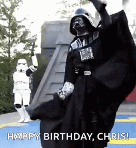 Star Wars Happy Birthday 459 X 498 Gif GIF