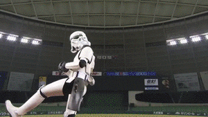 Star Wars Home Run GIF