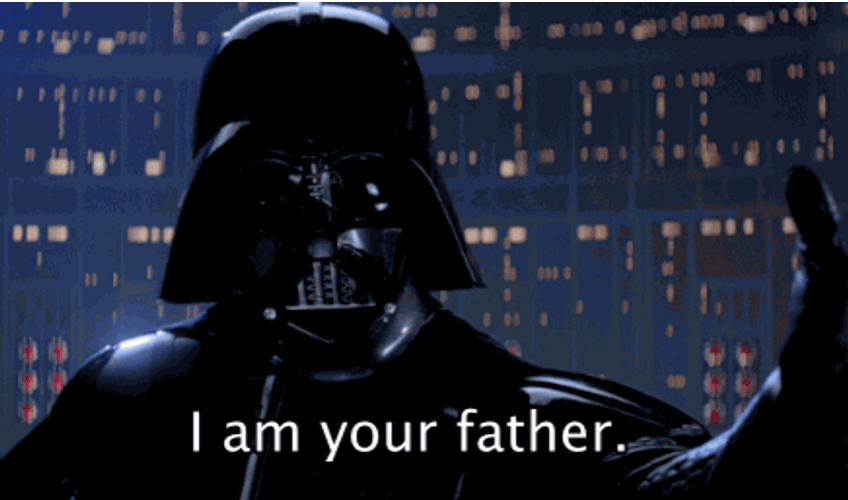Star Wars I Am Your Fater GIF