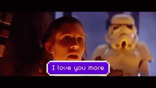 Star Wars I Love You More GIF