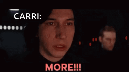 Star Wars Kylo Ren More Carri GIF
