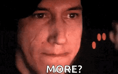 Star Wars Kylo Ren Wants More GIF
