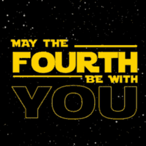 Star Wars May The 4th Be With You Stars Galaxy GIF