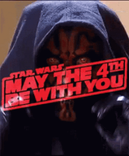 Star Wars May the 4th Darth Maul Poster