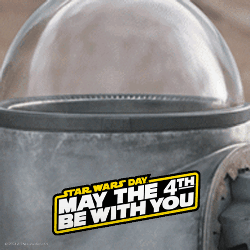 Star Wars May the 4th Sticker