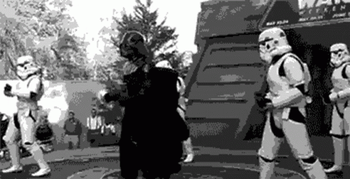 Star Wars Performance Stormtrooper GIF