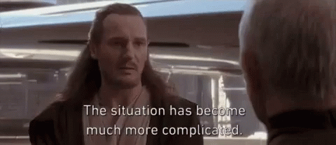 Star Wars Qui-gon Jinn Much More Complicated GIF