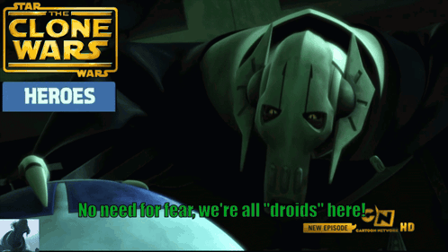 Star Wars The Clone Wars Poster General Grievous GIF