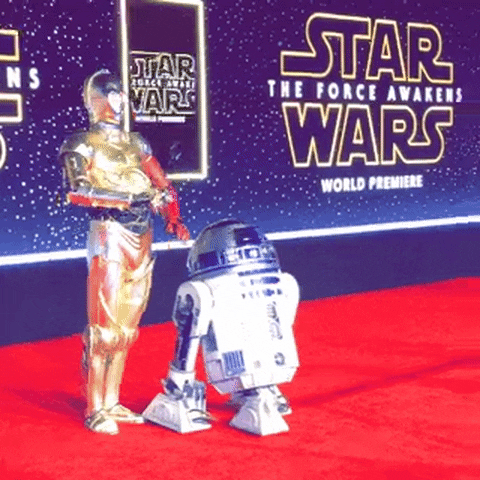 Star Wars: The Force Awakens R2d2 GIF