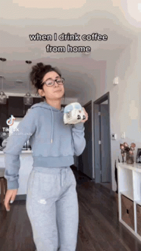 Funny Starbucks Dancing Meme GIF