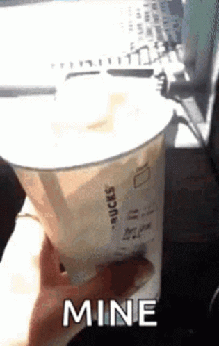 Doggy Mine Starbucks Puppuccino GIF
