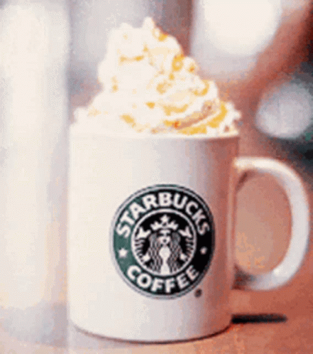 Starbucks Coffee Mug With Whipped Cream