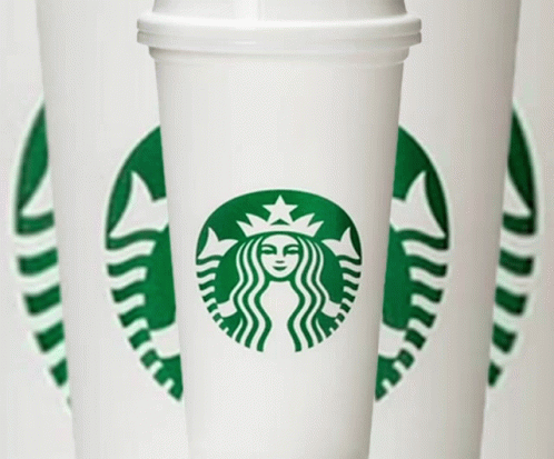 Starbucks Cup with Green Logo