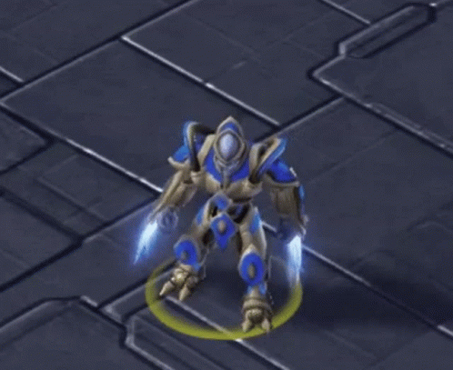Starcraft 2 High Templar Pointing GIF