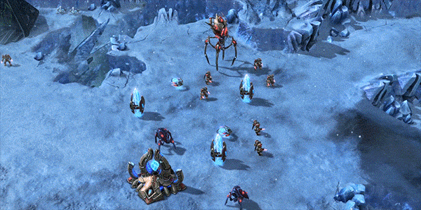 Starcraft 2 Pillars GIF