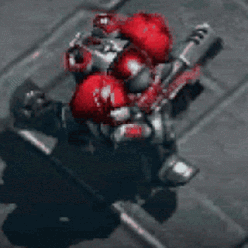 Starcraft 2 Red Robot GIF