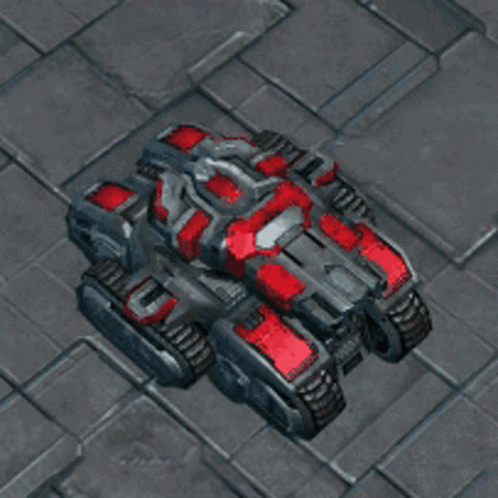 Starcraft 2 Transforming Tank GIF
